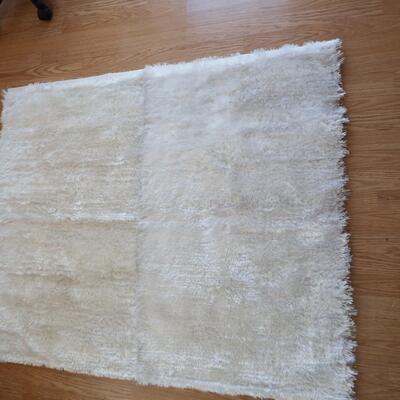 White Shaggy Rugs