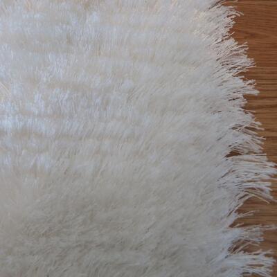 White Shaggy Rugs