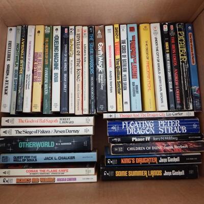 Box of Fantasy Sci Fi Books