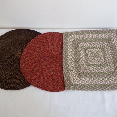 Table Center Mats. 