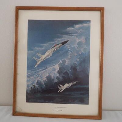 Air Force F15 Framed Picture
