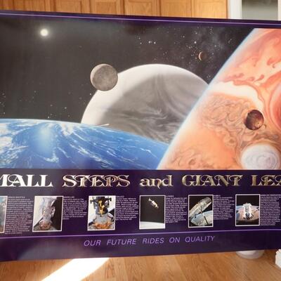 Space Poster & Space Shuttle Calendar