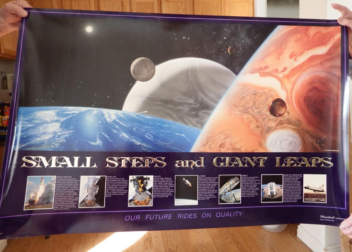 Space Poster & Space Shuttle Calendar