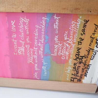 Miscellaneous Poster with Shipping Tube