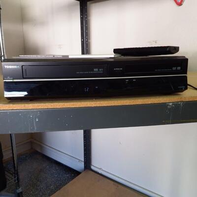 Toshiba VCR/DVD Recorder.