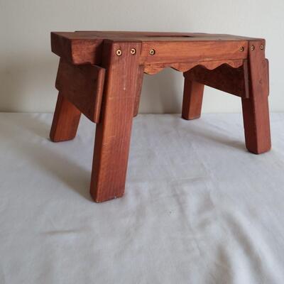 Handcrafted Step Stool