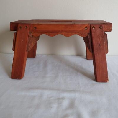 Handcrafted Step Stool