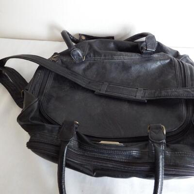 ML Classic Leather Travel Bag