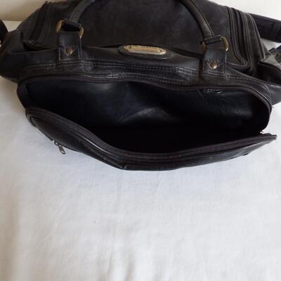 ML Classic Leather Travel Bag