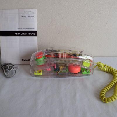 Neon Clear Phone