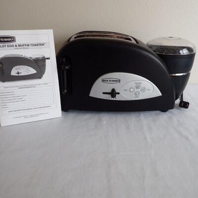 2 Slot Egg & Muffin Toaster