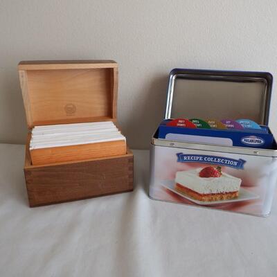 Recipe Boxes