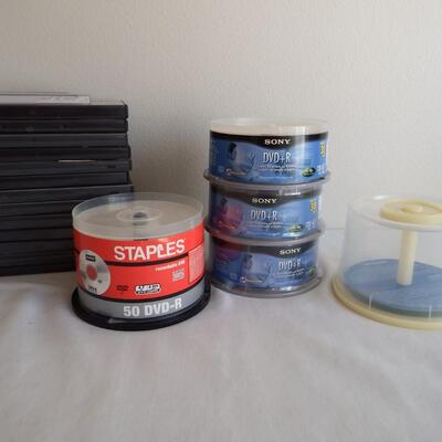 Sony & Staples Dvd Recordable Disks