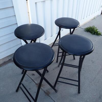 Black Bar Stools.