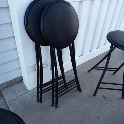 Black Bar Stools.
