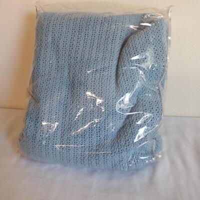 Large Blue Blanket