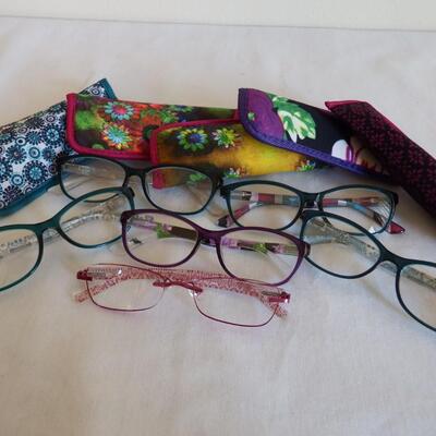 Reading Glasses with cases