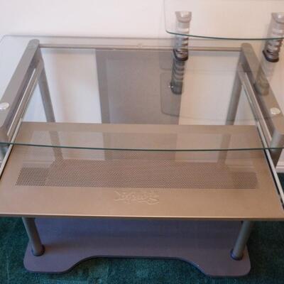 Glass Top Desk