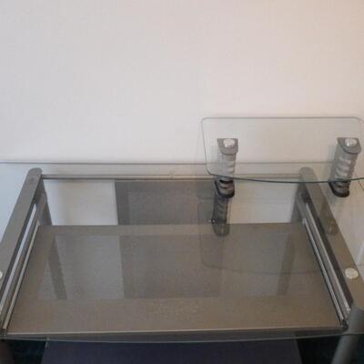 Glass Top Desk