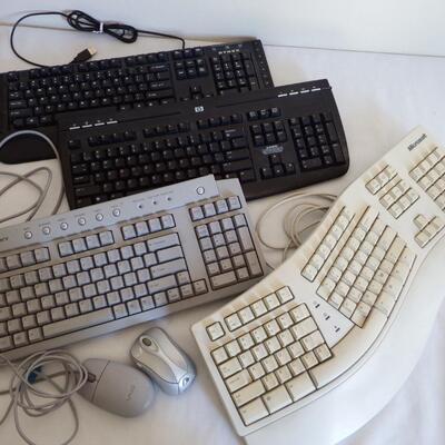 Ergonomic Keyboard Wireless Mouse & more
