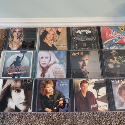 Country Cd's.