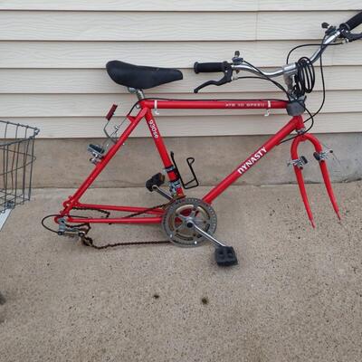 Two bike frames