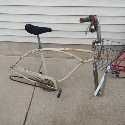Two bike frames