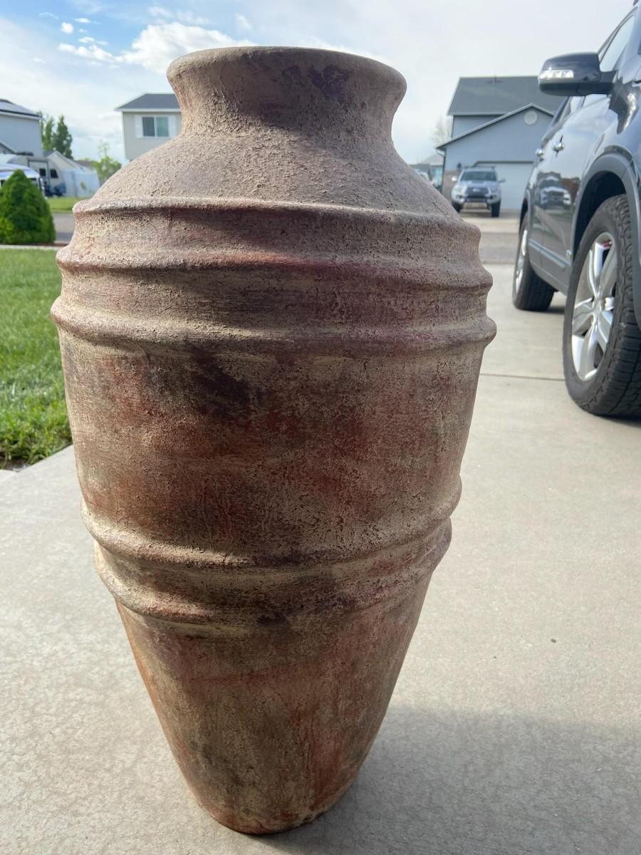 Large Clay Vase