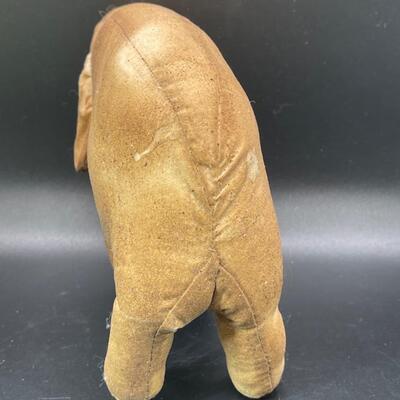 Vintage Antique Elephant Stuffed Animal Plush
