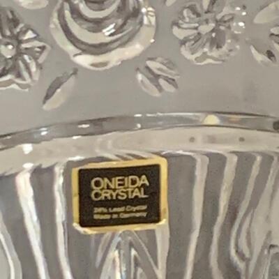 Oneida Crystal Vase 