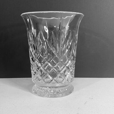 Set of (3) Crystal Vases and Bowl