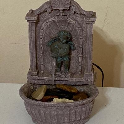 Working Cupid Table Fountain 