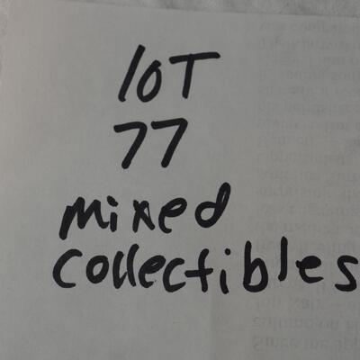 Lot 77 Halloween and other vintage collectibles