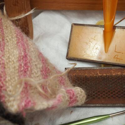 lot 83 wool and weaving
