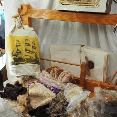 lot 83 wool and weaving