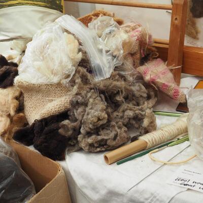 lot 83 wool and weaving