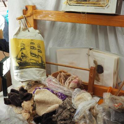 lot 83 wool and weaving