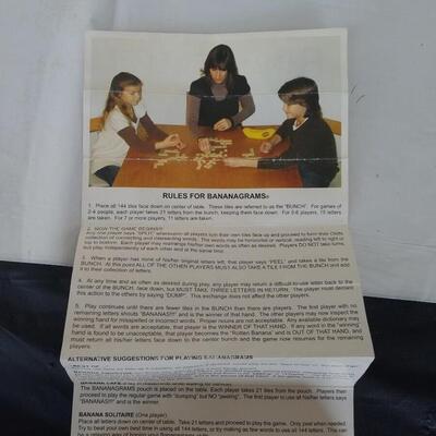 Bananagrams game