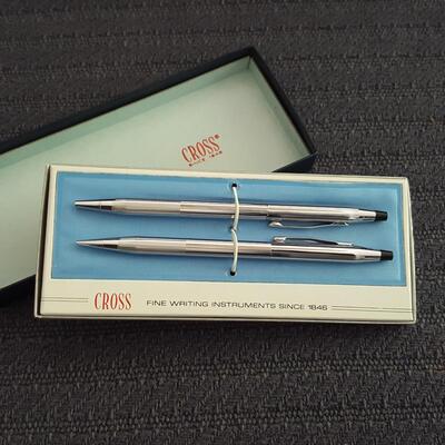 Cross Stainless Pen & Pencil Set