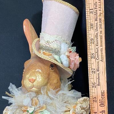 Vintage Retired Wayne Kleski Alice in Wonderland Victorian Fancy Rabbit Doll
