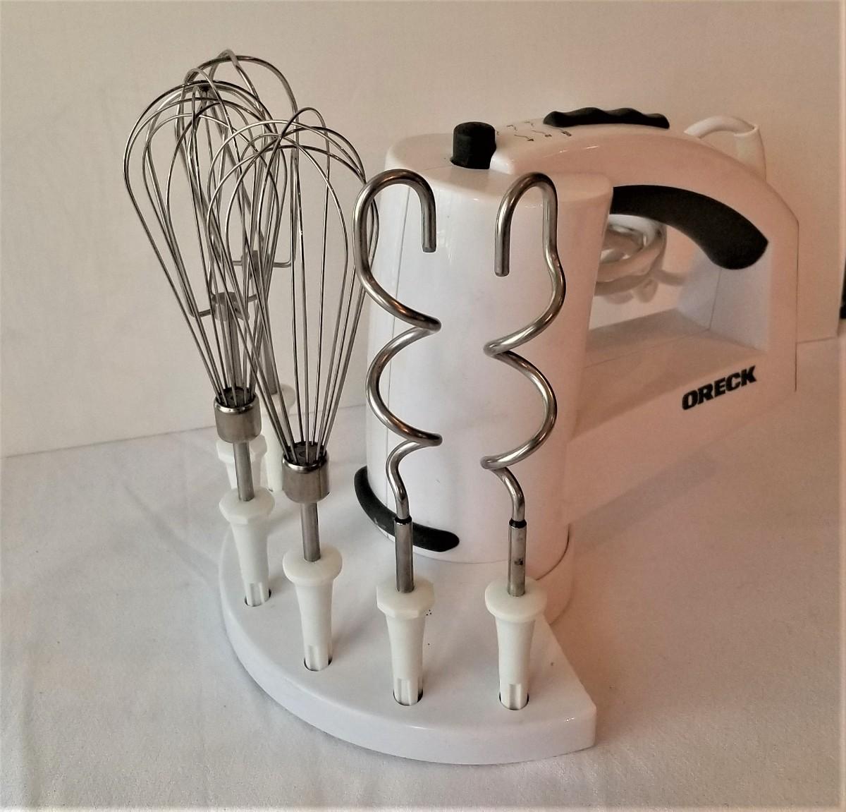 Lot 225 ORECK Hand Mixer three sets of implements