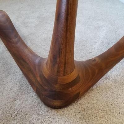 Side Table "Wishbone" style