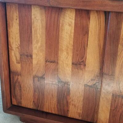 Hutch with Slide-out writing/serving top