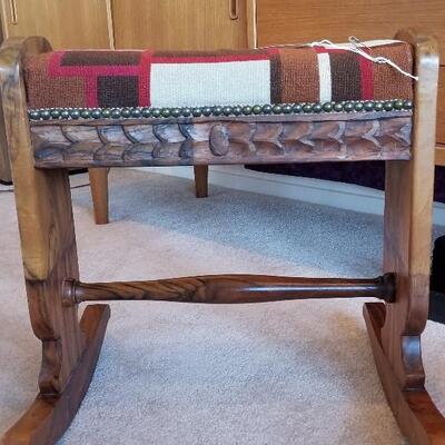 Rocking Foot Stool