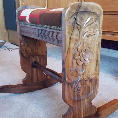 Rocking Foot Stool