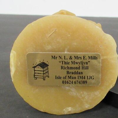 Beehive Beeswax Candle From the Isle of Mann