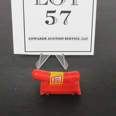Small Plastic Oscar Mayer Weiner Mobile Whistle