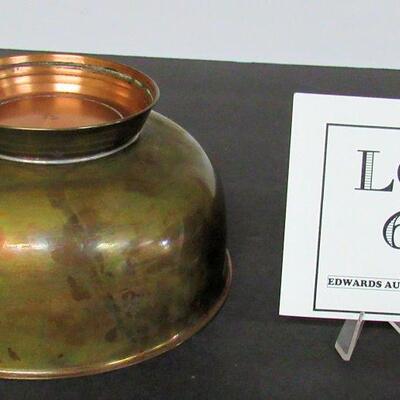 Older Quality Copper Bowl 7 1/4" Made in Portugal, Lots of Great Patina.  Read description for more info.