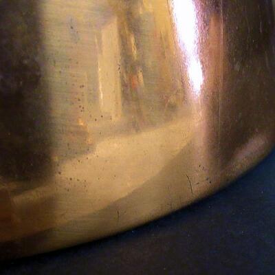 Nice Quality Heavy Copper Coffee Pot Marked Tagus, Made in Portugal.  Read description for more details. 