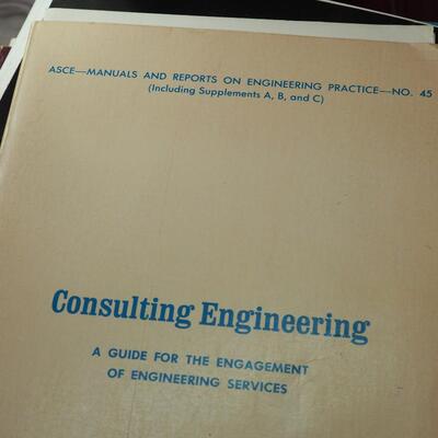 Lot 90 Vintage engineering books emphasis on highway design